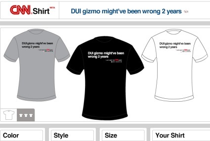 cnn tshirt DUI gizmo might've been wrong 2 years
