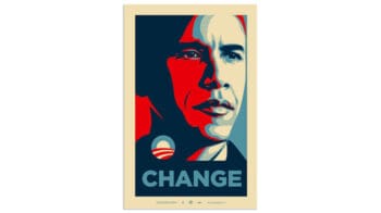 President Obama change poster