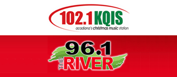 Christmas music 96.1 the river 102.1 KQIS Lafayette Baton Rouge KRVE
