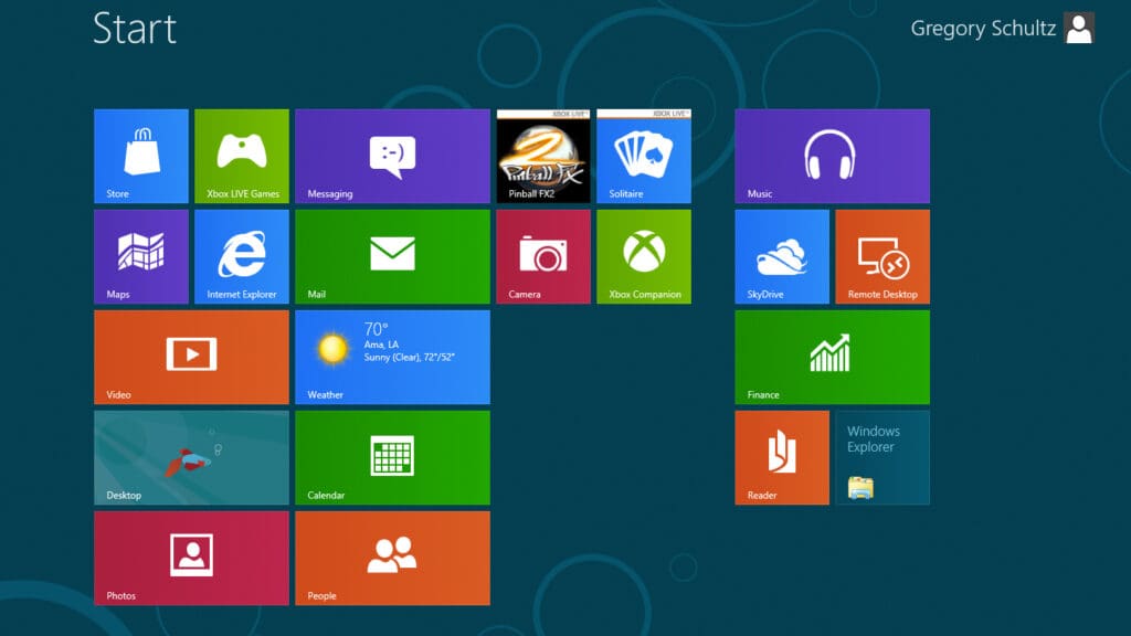 Microsoft Windows 8 metro