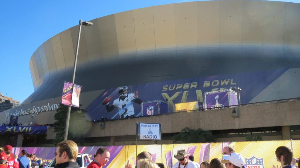 Superbowl Louisiana Superdome SuperBowl XLVII Baltimore Ravens San Francisco 49ers