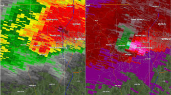 Hattiesburg tornado radar